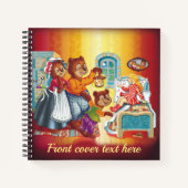 Carnet Masha et 3 ours (Devant)