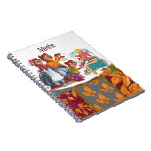 Carnet Masha et 3 ours (Côté Droit)