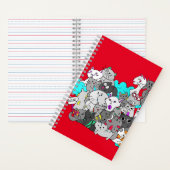 Carnet Mashup Cute Kitten (À l'intérieur)