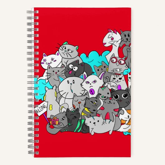 Carnet Mashup Cute Kitten (Recto)