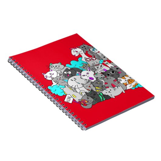 Carnet Mashup Cute Kitten (Côté Droit)