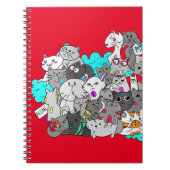 Carnet Mashup Cute Kitten (Devant)