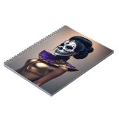 Carnet Masque crâne d'Halloween (Côté gauche)