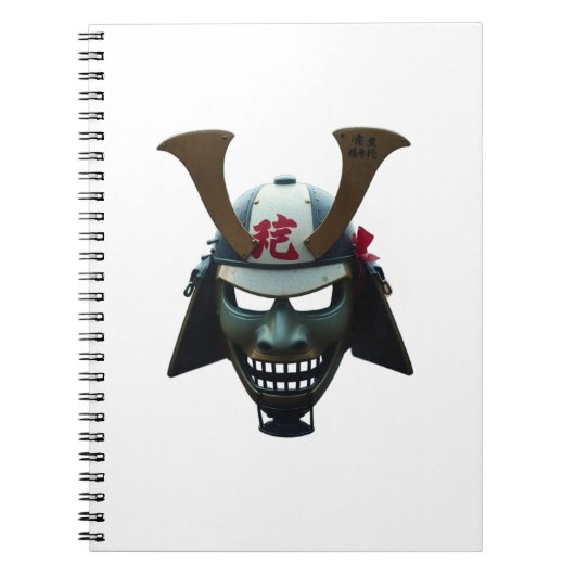 Carnet Masque de samouraï (Devant)