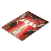 Carnet Masque d'Halloween pour langue bizarre (Côté gauche)