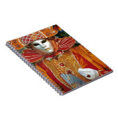 Carnet Masque Kabuku argenté (Côté Droit)