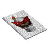 Carnet Masque papillon rose (Côté Droit)