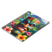 Carnet Masque Tiki (Côté gauche)
