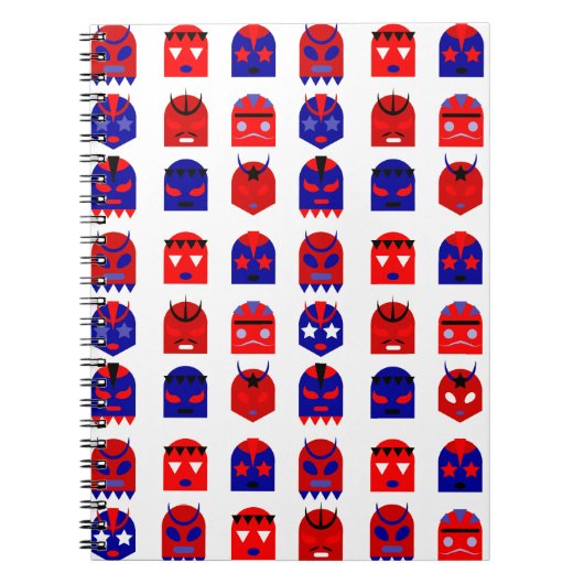 Carnet masques lucha libre (Devant)