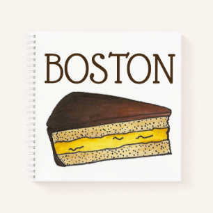Carnet Massachusetts à la tranche de crème de Boston