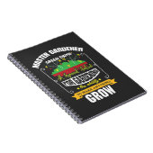 Carnet Master Gardener Vert Pouce Plante Fleur (Côté Droit)