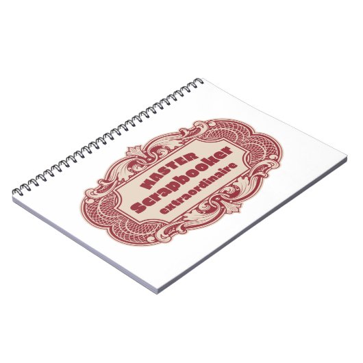 Carnet Master Scrapbooker Extraordinaire (Côté gauche)