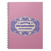 Carnet "Master Scrapbooker Extraordinaire" (Devant)