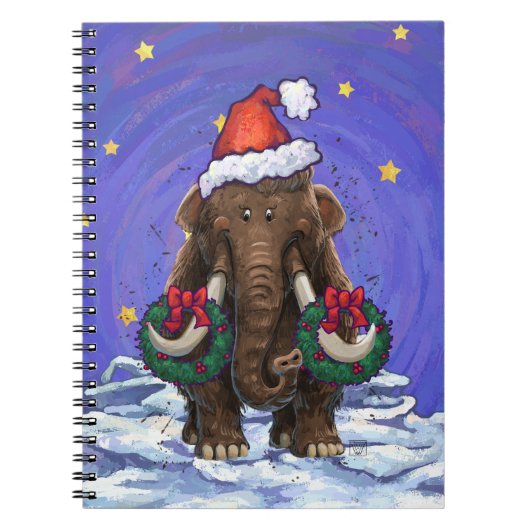 Carnet Mastodonte festif  (Devant)