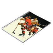 Carnet Match de hockey sur glace (Côté gauche)