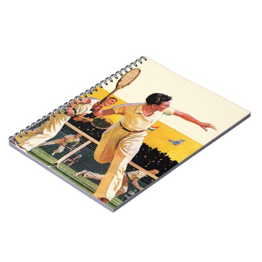 Carnet Match de tennis de doubles (Côté gauche)