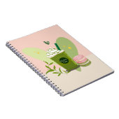 Carnet Matcha et Macarons (Côté Droit)