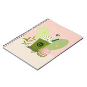 Carnet Matcha et Macarons (Côté gauche)