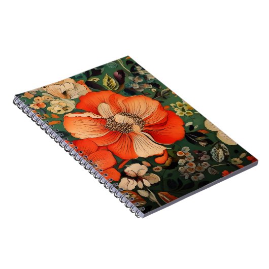 Carnet matelots Floral Pattern (Côté Droit)