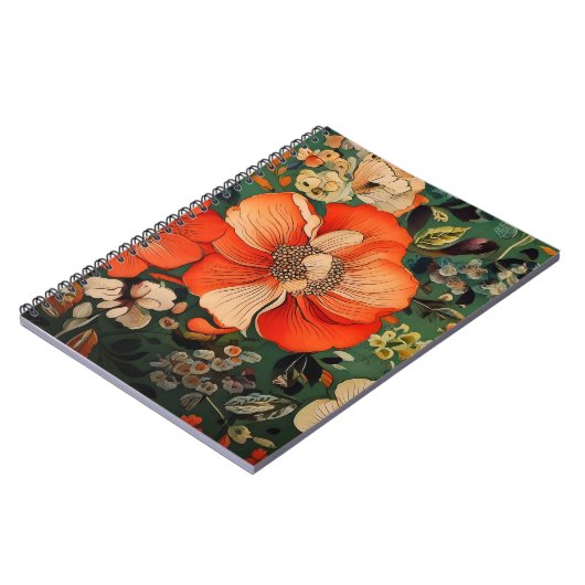 Carnet matelots Floral Pattern (Côté gauche)