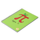 Carnet Math Apple Pi Symbole Enseignant Cute Carton (Côté gauche)