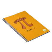 Carnet Math drôle Pecan Pi Thanksgiving Automne (Côté Droit)