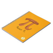 Carnet Math drôle Pecan Pi Thanksgiving Automne (Côté gauche)