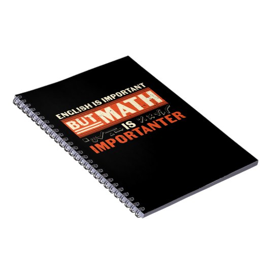 Carnet Math Enseignant Math Math est important (Côté Droit)