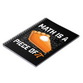 Carnet Math Est Une Pièce De Pi Day Pie Mathématiques (Côté gauche)