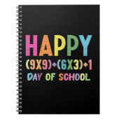 Carnet Math Formula 100 Jours D'École Drôle Enseignant Ma (Devant)