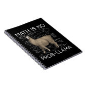 Carnet Math is No Prob-Llama - Professeur de Math Llama (Côté Droit)