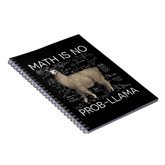 Carnet Math is No Prob-Llama - Professeur de Math Llama (Côté Droit)