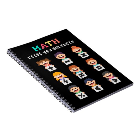 Carnet Math keeps you balanced (Côté Droit)