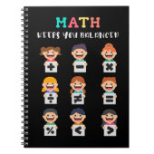 Carnet Math keeps you balanced (Devant)