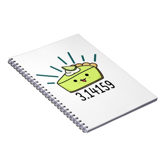Carnet Math Pi Nombre Funky Pie Pun (Côté Droit)