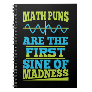 Carnet Math Pun Première SINE de folie