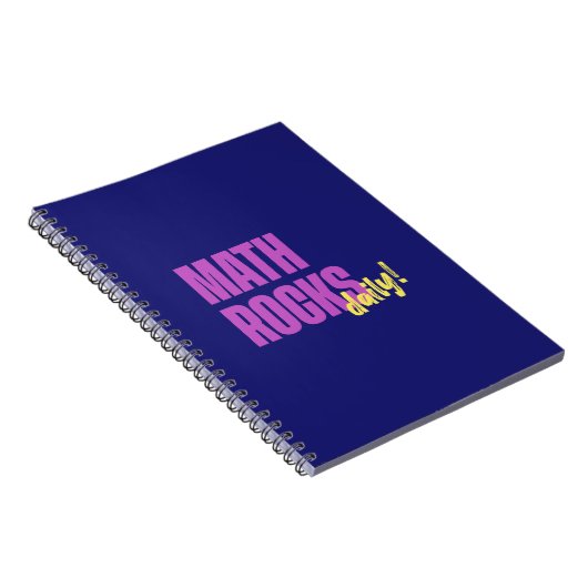 Carnet Math Rocks Daily (Côté Droit)