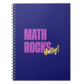 Carnet Math Rocks Daily (Devant)