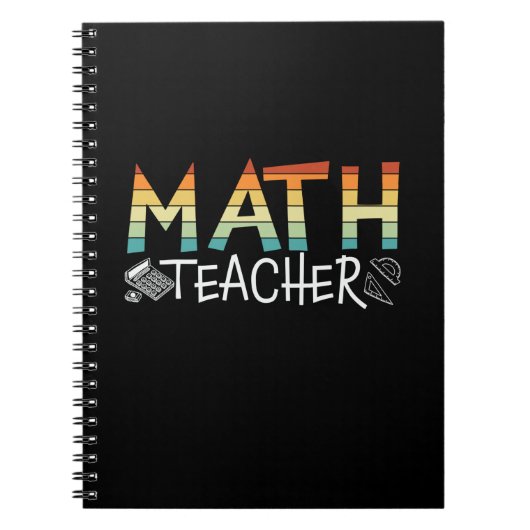 Carnet Math Teacher (Devant)