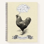 Carnet Mathemachicken Funny Math Poulet de poulet Plaisan (Devant)