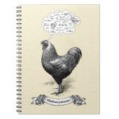 Carnet Mathemachicken Funny Math Poulet de poulet Plaisan (Devant)
