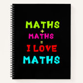 Carnet Mathématiques (Devant)