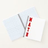 Carnet Mathématiques (Intérieur)