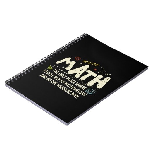 Carnet Mathématiques Mathématiques Mathématiques Math Ens (Côté gauche)