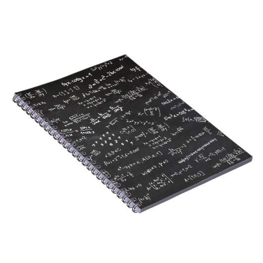 Carnet Maths Blackboard (Côté Droit)