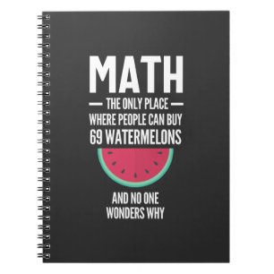 Carnet Maths. Drôle Math Sarcasm Citation Cadeau