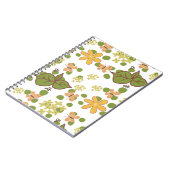 Carnet Matin dans le jardin (Côté gauche)