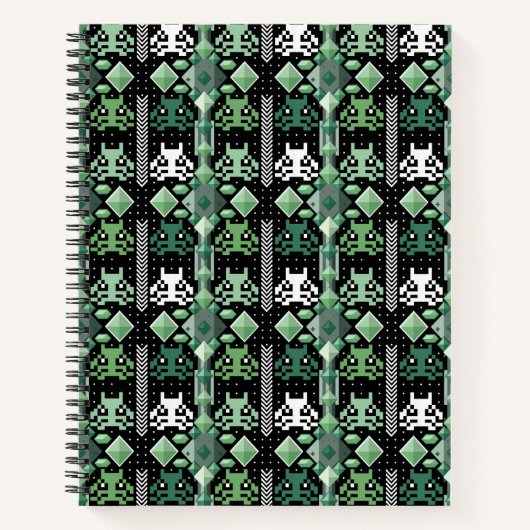 Carnet "Matrice Minty : Invasion Envy 8 bits" (Devant)