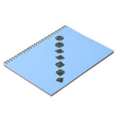 Carnet Matrices diagonales (foncées) (Côté gauche)