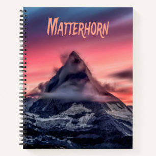 Carnet Matterhorn Mountain Europe Alpes Suisse Italie
